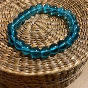 Blue Beaded Bracelet New